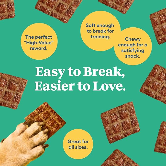 Newman's Own Beef & Sweet Potato Jerky Dog Treats, 5 oz Bag (Pack of 6) — High Protein, Grain Free, Grass-Fed as Beef First Ingredient, Chewy Wholesome Training Rewards