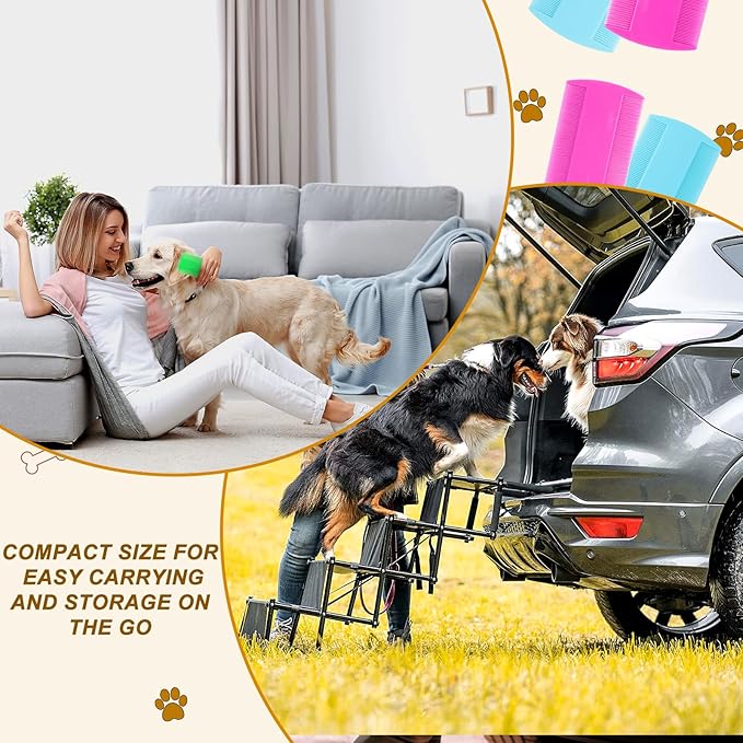 100 Pcs 5 Colors Double Side Tooth Pet Flea Comb Bulk for Cats Dogs Lice and Tick Comb for Small Cats Dogs Kitten Indoor