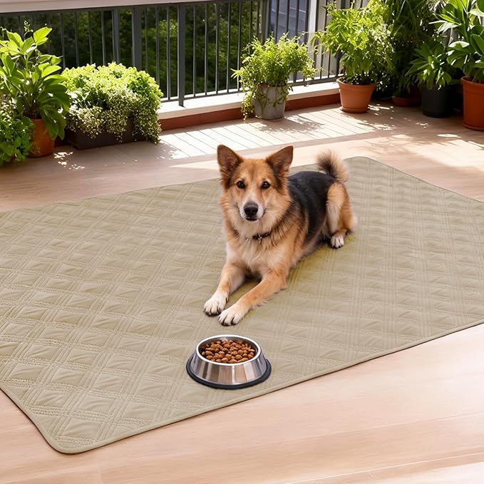 hyha Waterproof Dog Blanket, Reversible Pet Bed Blanket, Soft Sofa Couch Cover for Dogs Washable, Waterproof Pet Couch Covers for Sofa Puppy Cats Furniture Protector(68"x82", Taupe/Taupe)