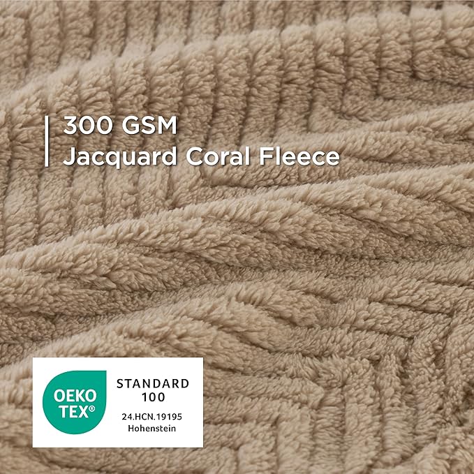 Bedsure Dog Blanket for Large Dogs Washable - Fluffy Fuzzy Puppy Cat Blanket with Premium 300GSM Coral Fleece Soft for Pet Kitten Doggy, Brown, 40x50IN