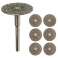 Pet Nail Grooming Sanding Discs for Dremel 7760-PGK - Perfect Match with AT02-PGK and AT01-PGK Nail Guard Attachment 6pcs