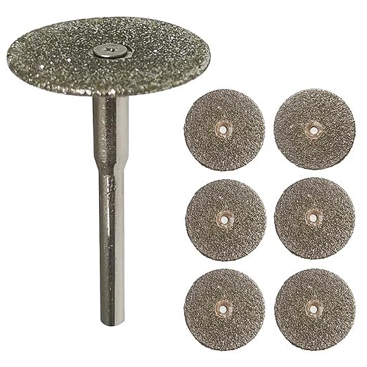 Pet Nail Grooming Sanding Discs for Dremel 7760-PGK - Perfect Match with AT02-PGK and AT01-PGK Nail Guard Attachment 6pcs