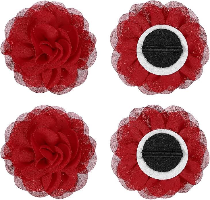 Dog Collar Flowers, Pet Flower Charms Soft Chiffon Cat Collar Bow Tie Floral Grooming Supplies, Intended for Dog