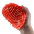 Raw Paws Grooming Brush, 1 ct - Hand-Held Rubber Tipped Pin Brush for Dogs & Cats - Deshedding Dogs with Short Hair & Long Hair - Dog Grooming