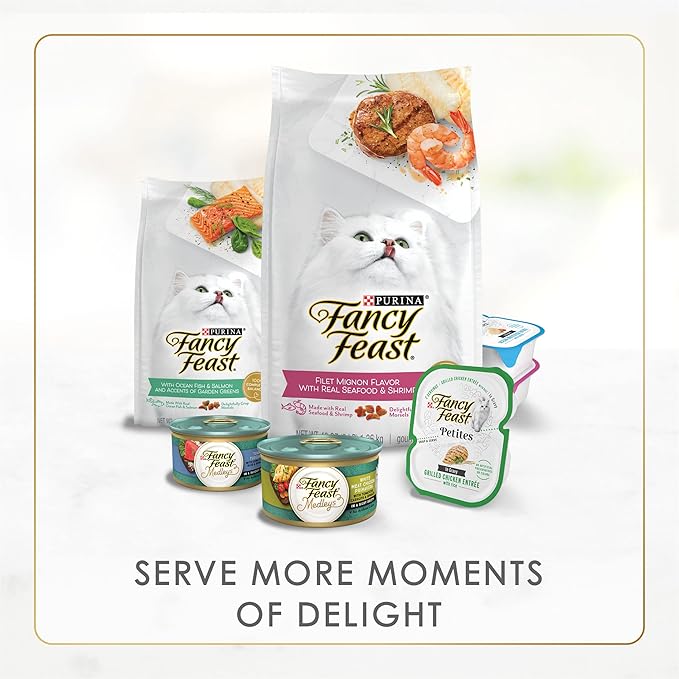 Purina Fancy Feast Gravy Lovers Chicken Feast in Grilled Gourmet Wet Cat Food – (Pack of 24) 3 oz. Cans