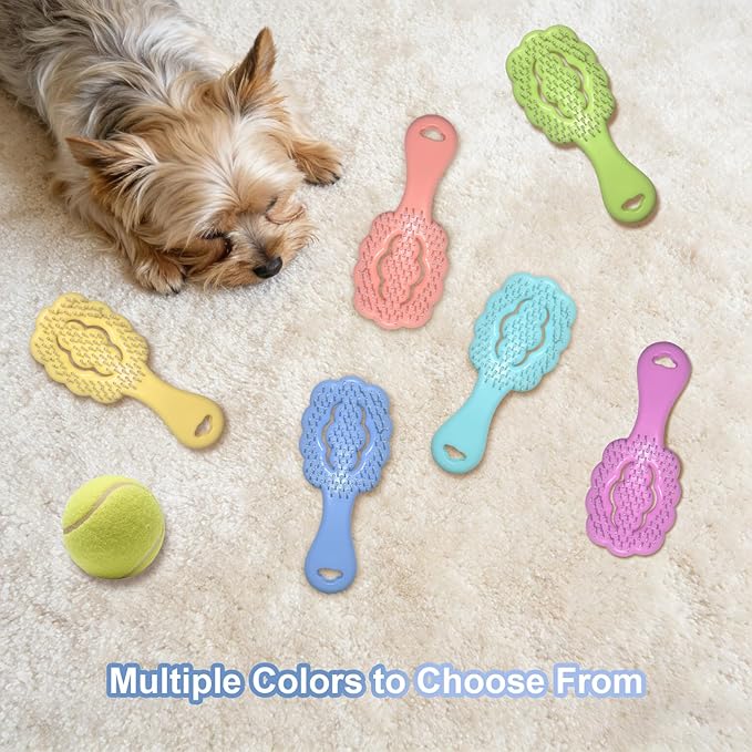 Cloud Shape Small Dog Grooming Brush - Ideal Puppy Hair Brushes for Maltese and Small Breeds- Perfect for Shih Tzus, Yorkies, and Maltipoos - (Blue)