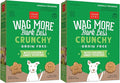 Cloud Star Wag More Bark Less - Dog Treats - Crunchy Biscuits - Grain Free Chicken & Sweet Potato - 14 oz Box (Pack of 2)