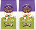 Old Mother Hubbard Wellness Just Vegg'n Dog Biscuits, Natural, Training Treats, Sweat Potato, Oats, Apples & Carrots Flavor, Mini Size, (20 Ounce Bag) (Pack of 2)