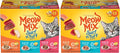 Meow Mix Paté in Gravy Wet Cat Food Variety Pack, Surf n’ Turf Patés 2.75 Ounce (Pack of 48)