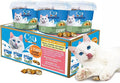 Scoochie Pet Cat by Scoochie – Catnip Flavored Cat Treats, Crunchy Outside & Creamy Inside, 3| 8.8 oz Tubs