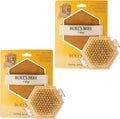 Burt's Bees for Pets Palm Brush with Hemp Bristles - Ergonomic Dog Brush To Groom Large Dogs - Easy to Hold Handle Reduces Stress On Your Wrist - Ideal for Daily Grooming - 2 Pack