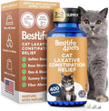 Cat Laxative Constipation Relief for Cats, Natural Stool Softener Support, Odorless Pills for Cat Constipation Relief, Promotes Regular Bowel Movement & Digestive Comfort, Easy Dosing (400 Pills)
