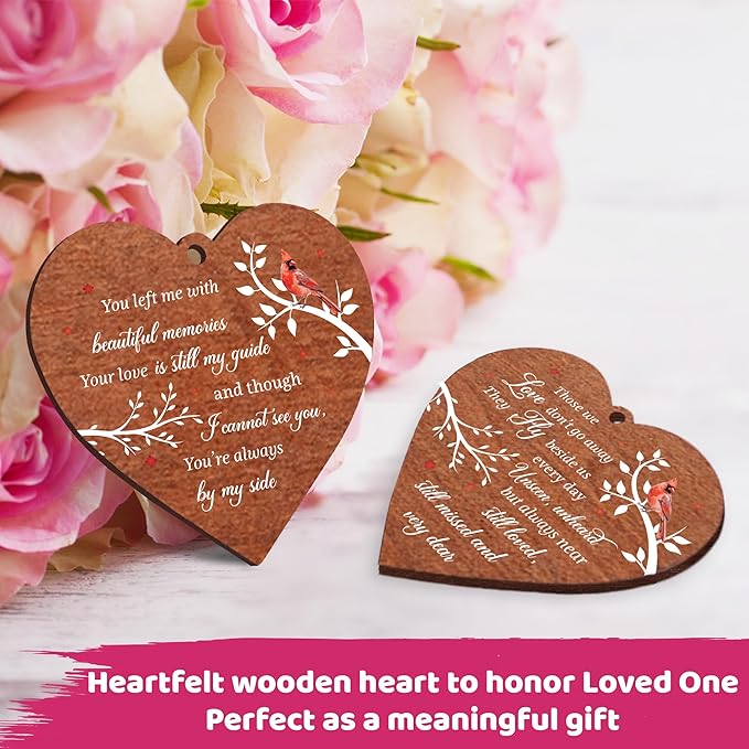 Rotating 4x6 Picture Frame Father's Day Wooden Gift Sympathy Loss of Dad Mom Grandpa Husband Step God Dad Friends Those We Love Memorial Keepsake Table Grief Funeral Decor In Memory Gift HR3-W