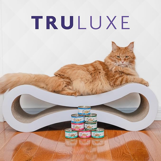 Weruva TruLuxe Cat Food, TruSurf and Turf Trial Variety Pack, 3oz Can, Pack of 6