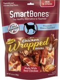 SmartBones Mini Chicken-Wrapped Sticks For Dogs, Rawhide-Free, 15 Count