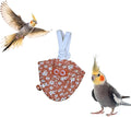 Bird Diaper Chicken Diapers Duck Diaperalls for Hens, Roosters, Ducks, Ducklings, Birds - Reusable, Adjustable by Uni Infinity (Pink Floral, Bird Small, 1, Count)