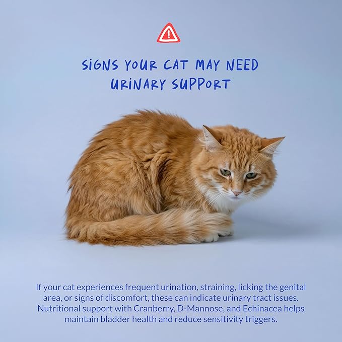 Cranberry for Cats - Urinary Tract Support, Bladder Health, Dog UTI, Bladder Stones, Incontinence Support (Powder for Cats)