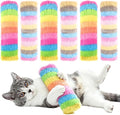 Cat Toys Pillows 6Pcs Catnip Kicker Toys for Cats Promotes Kitty Exercise