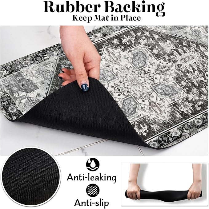 Dog Food Mats for Floors, Absorbent Dog Bowl Mat for Food and Water Dispenser Mat, Quick Dry Cat Food Mat Pet Supplies