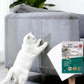 Anti-Cat Scratch Furniture Protector - 10 Pack Couch Protectors from Cats Claws, Clear Cover Protection from Cat Scratching on Your Sofa, Furniture, Wall & Door Corner