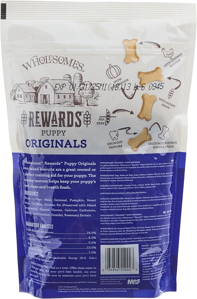 Wholesomes Original Rewards Puppy Original 2 lb
