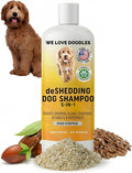 Dog Deshedding Shampoo | Made in USA | Eco-Friendly Ingredients | Shampoo for Shedding & Long Haired Dogs, Safe for Sensitive Skin & Allergies | 16 OZ [We Love Doodles]