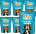 Newman's Own Chicken Recipe Dog Snack Sticks, 5 oz Bag (Pack of 8) — Soft Chewy Meat Sticks, US Farm-Raised Chicken, No Corn Wheat or Soy, Wholesome Training Rewards, Made in USA