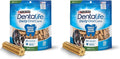 Dentalife Daily Oral Care Dog Treats for Small Dogs 5-20 lbs.,Chewy Dental Treat to Freshen Breath and Fight Tartar,Chicken Flavor,17.1 oz.,58 Chews - 58 ct. Pouch,(Pack of 2)