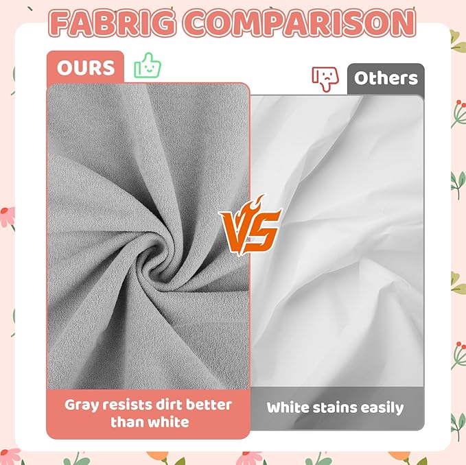 27.6" Cat Grooming Wrap for Cutting Nails, Rabbit Pattern Self-Adherent Fabric Wrap for Cats, Anti-Scratch Anti-Escape Multifunctional Cat Swaddle Tool for Teeth Brushing, Ear Cleaning
