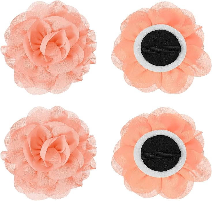 Dog Collar Flowers, Pet Flower Charms Soft Chiffon Cat Collar Bow Tie Floral Grooming Supplies, Intended for Dog