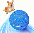 Interactive Dog Toys: Self Rolling & Bouncing Ball to Keep Them Busy, 3 Modes, Type-C Fast Charging, Durable E-TPU & IP54 Waterproof - Best for Small/Medium Breeds & Puppies (Blue, Medium)