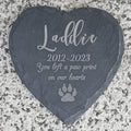 Pet Memorial Stones Personalized, Cat Memorial Gifts, Dog Memorial Gifts for Loss of Dog, Loss of Pet Sympathy Gift Dog, Dog Gifts, in Memory of Pet Gifts, 4''×4''/10×10cm