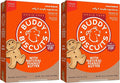 Cloud Star Buddy Biscuits 14 oz. Box of Grain-Free Crunchy Dog Treats Made with Natural Peanut Butter,(Pack of 2)