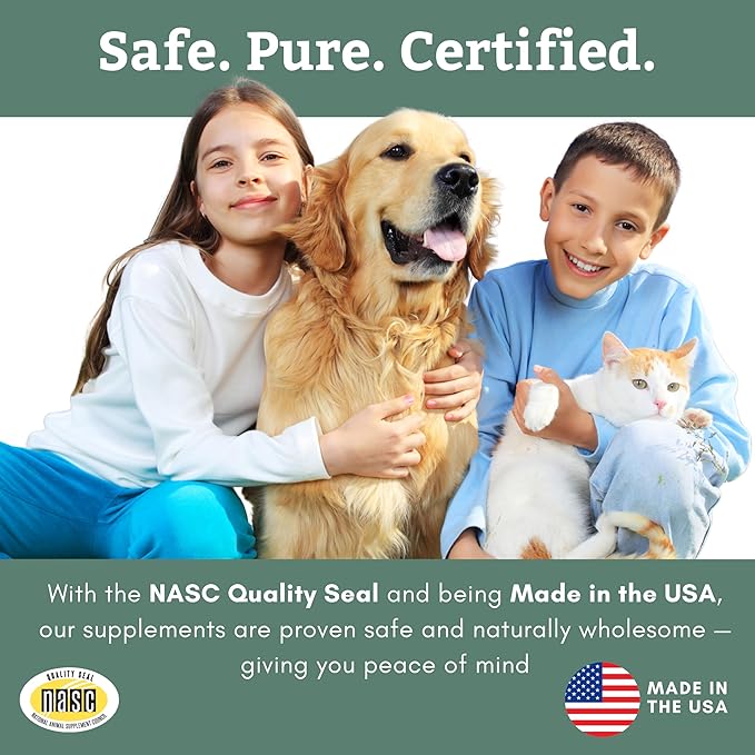 Wholistic Pet Organics Puppy Complete - Dog Multivitamin Powder - Daily Dog Vitamins and Supplements for Homemade Food - Immune System, Skin, Coat & Overall Health - All Breeds of Puppies - 22 Scoops