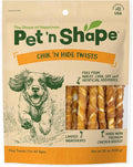 Pet 'n Shape Hide Twists – Chicken Wrapped Rawhide Dog Treats - Small Twist - 2 Pounds