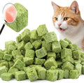 250g/8.82oz Cat Toy Cats Grass Treats, Fish Oil Kitten Grass Catnip Stick for Hairball Removal Teeth Cleaning Cats Edible Freeze Dried Kitty Lickable Chew Dental Snack for Indoor Kitty Food