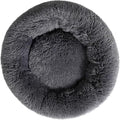 Cat Bed Plush Donut Dog Bed Fluffy Calming Pet Bed Dog Round Bed Cat Round Bed Warm Kitten Nest Rabbit Cave Kitten Bed Ideal for Small 3KG Pet