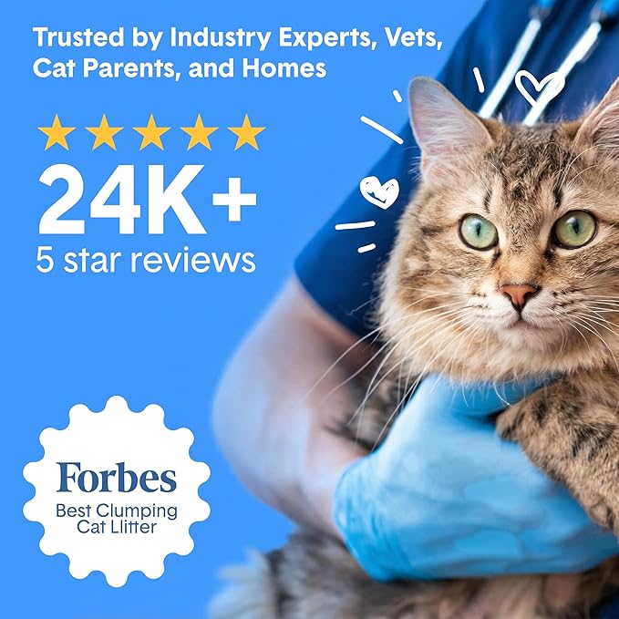 BoxiePro BOT Probiotic Cat Litter for Automatic Litter Boxes, Continuous Odor Control, Clumping Clay Kitty Litter, Odor Eliminating Probiotics, Low Dust, No Fragrances, 16 lb