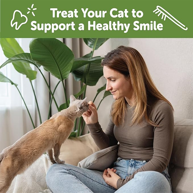 Wellness WHIMZEES Cat Dental Treats, Freshens Breath, Chicken Flavor, 4.5 oz Bag