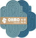 OHMO-Cactus Lick Mat for Dogs and Cats(2 Pack) Easy to Clean Pet Slow Feeder with Suction Cups, Licking Pad for Anxiety Relief and Boredom Reduction