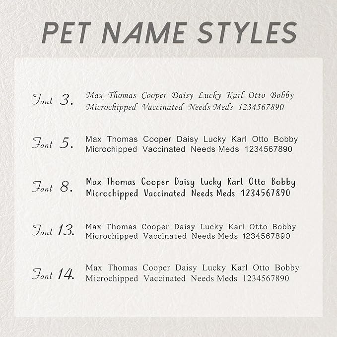 Anavia Small Size Dog Cat ID Tags, Small/XS Personalized Color Plated Stainless Steel Puppy Kitten Name Tags, Customized Engraved Nameplate Pet Collar Tag (Rainbow, XS-Rectangle)