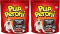 Pup-Peroni Dog Treats, Triple Steak Flavor, 22.5 Ounce, Ribeye, Top Sirloin, NY Strip Flavors (Pack of 2)