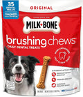 Milk-Bone Brushing Chews Original Chicken Flavor Daily Dental Dog Treats, Small/Medium, 27.5 Oz. Bag
