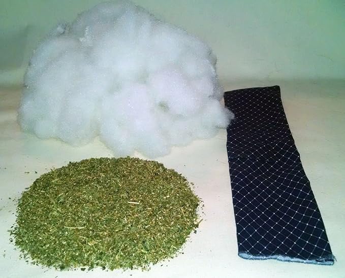 Refillable 15" Catnip Cat Kicker Toy Filled with 1 oz Canadian Catnip, Red Flannel