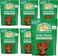 Newman's Own Original Beef Jerky Dog Treats, 5 oz Bag (Pack of 6) — High Protein, Grain Free, Grass-Fed Beef as First Ingredient, Chewy Wholesome Training Rewards