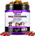 ALIVO Dog Multivitamin Soft Chews 15-in-1, Daily Nutritional Support with Probiotics, Supports Immune, Skin & Coat, Joint & Digestive Health, Duck Flavor – 150 Soft Chews