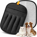 Pet Hair Removal Glove for Cats & Dogs – Upgraded Five-Finger Electrostatic Pet Hair Gloves, Reusable Magic Brush Pet Hair Remover Tool for Clothing, Laundry, Couch, Carpet & Car Seat