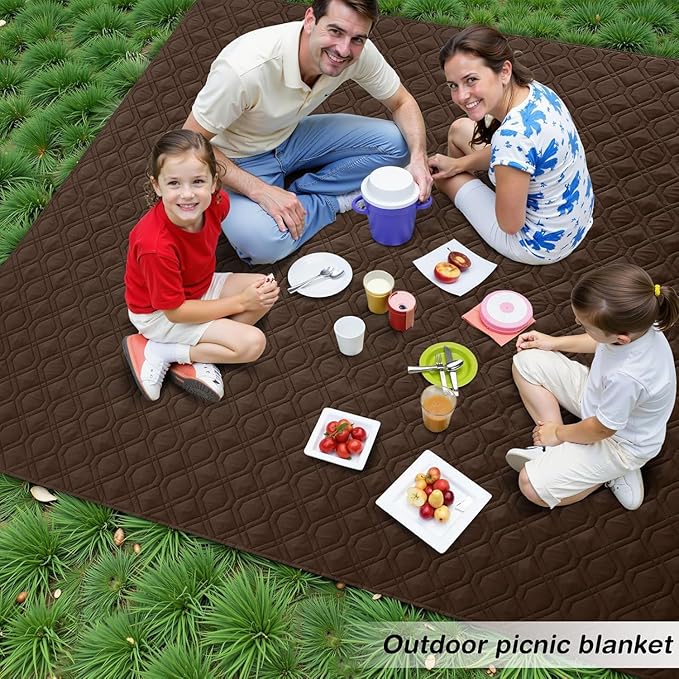 hyha Waterproof Dog Bed Blanket, Soft Pet Blankets, Waterproof Couch Cover for Dogs, Reversible Sofa Covers Washable for Furniture (52x82 Inch, Chocolate/Beige)