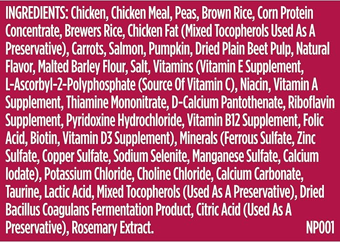 Nutrish Everyday Digestion Dry Cat Food, Chicken Brown Rice and Salmon Recipe with Peas and Carrots, 3 lb. Bag, (Pack of 4) (Rachael Ray)