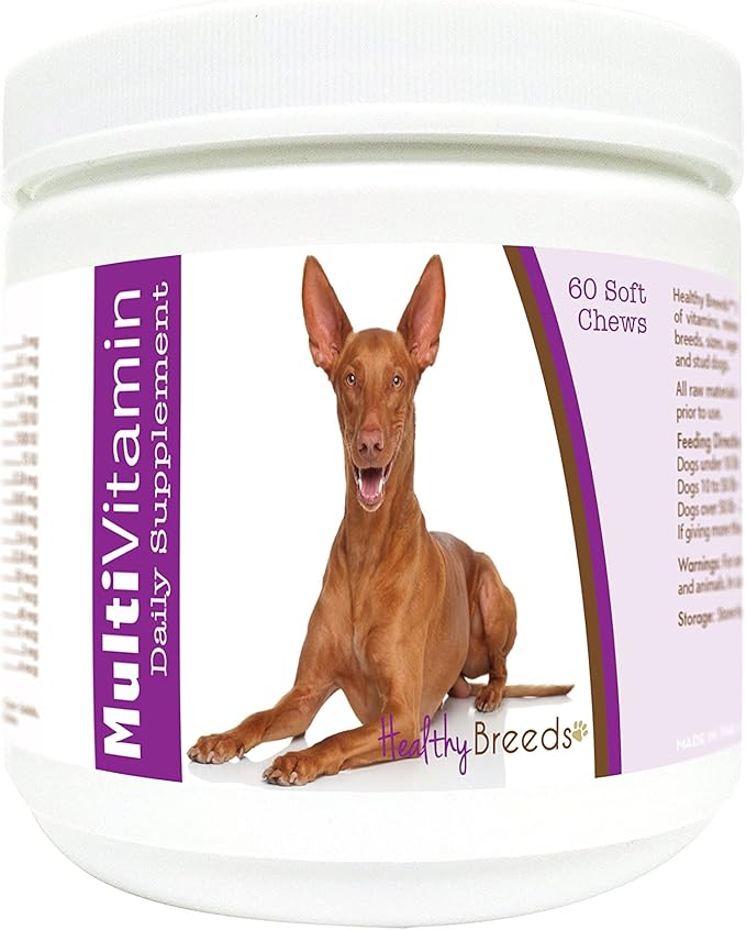 Healthy Breeds Pharaoh Hound Multi-Vitamin Soft Chews 60 Count